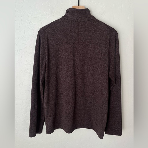Lululemon soft Jersey quarter zip pullover large - Picture 6 of 10
